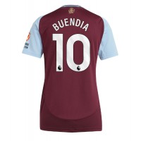 Echipament fotbal Aston Villa Emiliano Buendia #10 Tricou Acasa 2024-25 pentru femei maneca scurta